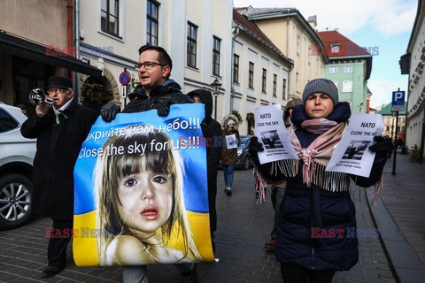 Polska - manifestacje wsparcia dla Ukrainy