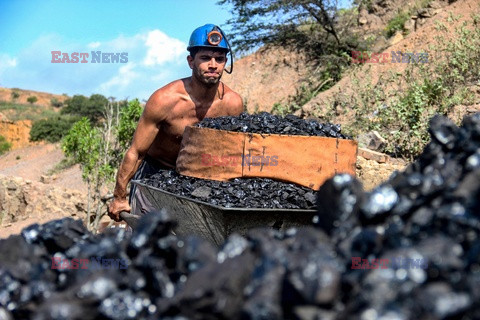 Kopalnia węgla w Wenezueli - AFP