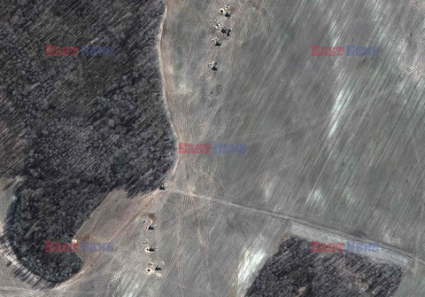 Wojna w Ukrainie - zdjęcia satelitarne