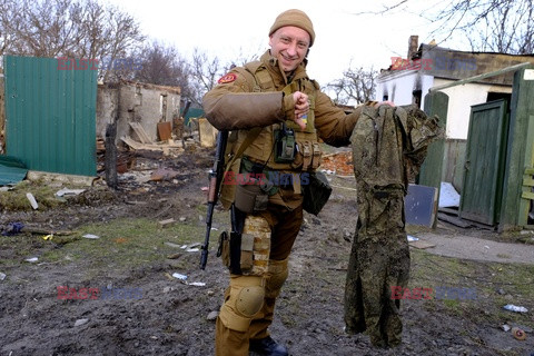 Wojna w Ukrainie - zniszczony rosyjski sprzęt wojskowy