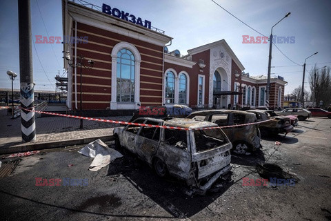 Wojna w Ukrainie - bombardowanie Kramatorska