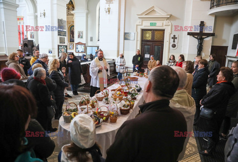 Wielka Sobota - święcenie pokarmów i liturgie