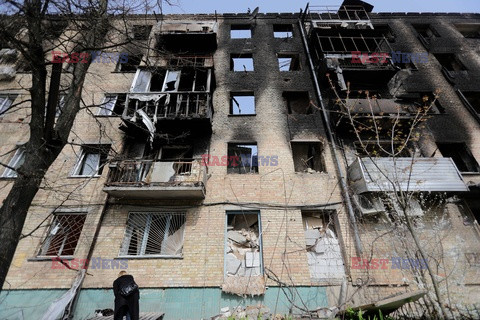 Wojna w Ukrainie - sytuacja w odbitej Borodziance
