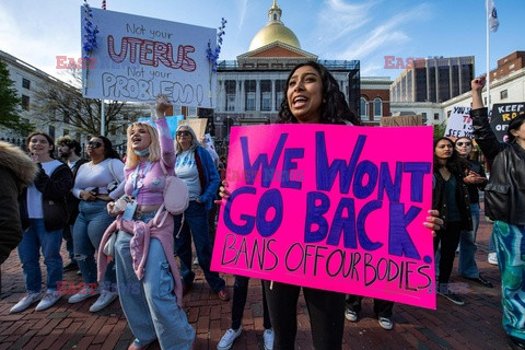 Protesty przeciw ograniczaniu prawa do aborcji w USA