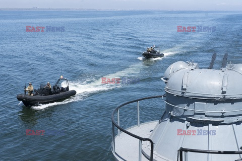 Ćwiczenia wojskowe Trojan Footprint  na morzu Czarnym