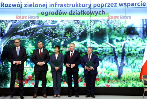 Ministrowie o unijnych funduszach na rozwój zielonej infrastruktury