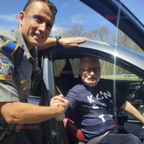 Polski policjant pomógł Lechowi Wałęsie w USA