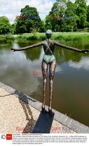 Festiwal rzeźby w parku w Cookham w Berkshire