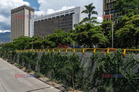 Pionowe ogrody w Medellin, Kolumbia