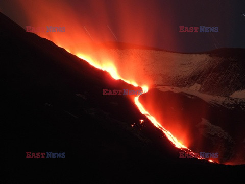Wzmożona aktywność wulkanu Etna