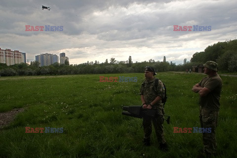 Prezentacja karabinu antydronowego w Kijowie