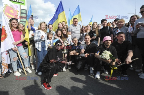 Zespół Kalush Orchestra wrócił na Ukrainę