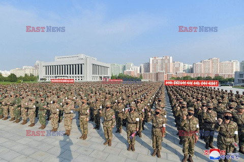 Zebranie medyków wojskowych w Korei Północnej