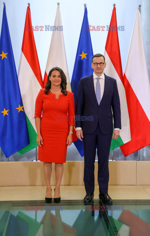 Prezydent Węgier Katalin Novak z wizytą w Polsce