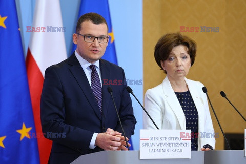 Konferencja minister Maląg i ministra Czarnka