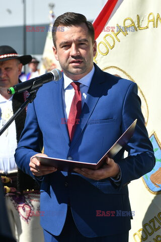 Minister Piotr Glinski w Pcimiu