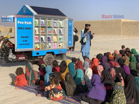 Mobilna szkoła w Afganistanie