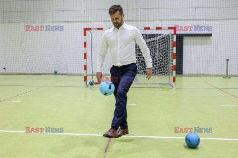 Mateusz Morawiecki w Centrum Sportu w Raszynie