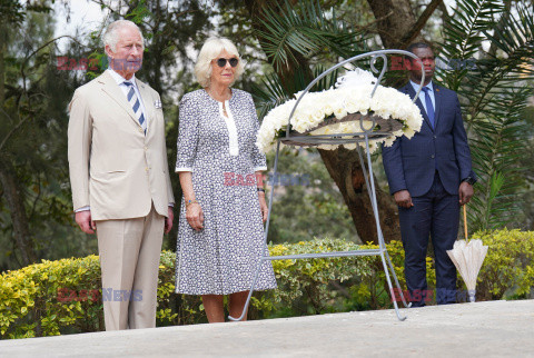 Książę Karol i księżna Kamila z wizytą w Rwandzie