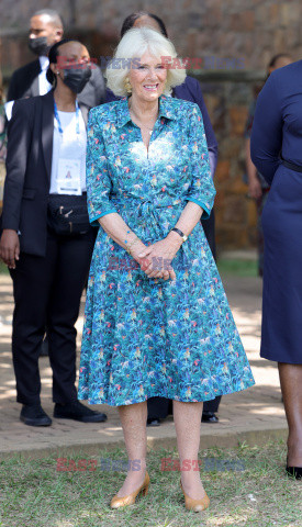 Książę Karol i księżna Kamila z wizytą w Rwandzie