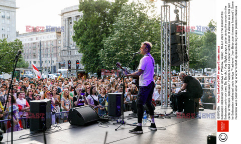 Białoruscy muzycy na scenie w Warszawie