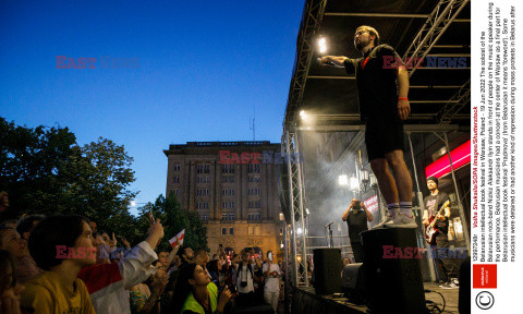 Białoruscy muzycy na scenie w Warszawie
