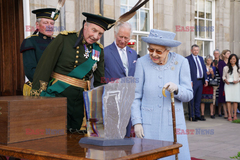 Brytyjska rodzina królewska z wizytą w Szkocji
