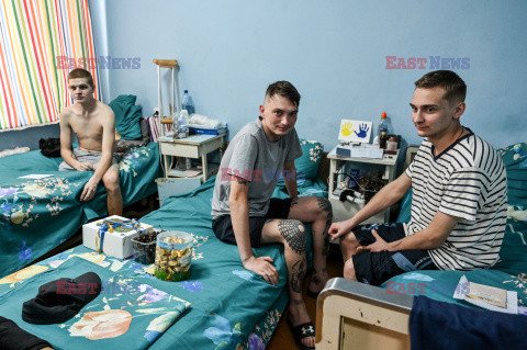 Wojna w Ukrainie - Rehabilitacja żołnierzy ukraińskich uwolnionych z niewoli rosyjskiej