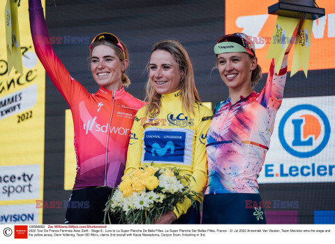 Katarzyna Niewiadoma zajęła 3. miejsce w Tour de France