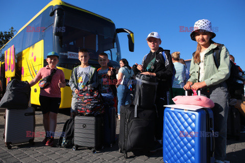 Dzieci z Ukrainy jadą na wakacje do Francji