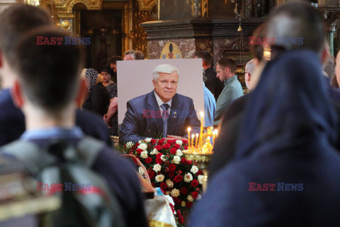 Pogrzeb Oleksiya Vadatursky'ego i jego żony w Kijowie