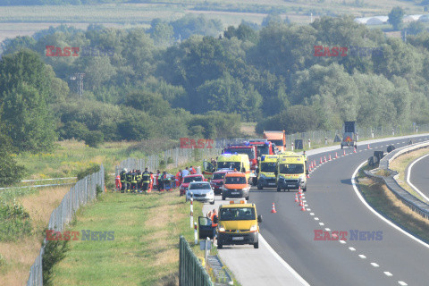 Tragiczny wypadek polskiego autokaru w Chorwacji