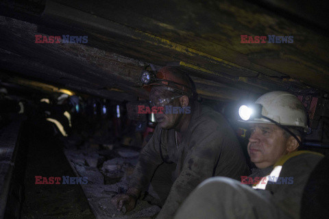 Górnicy z Donbasu - AFP