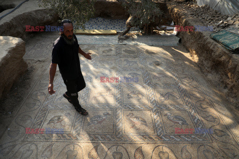 W Gazie odkryto mozaikę z czasów bizantyjskich