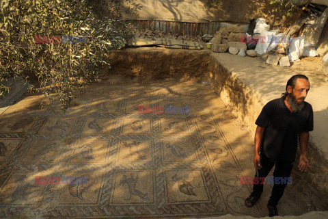 W Gazie odkryto mozaikę z czasów bizantyjskich
