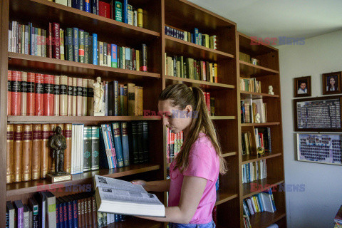 Biblioteka we wsi Babino w Macedonii