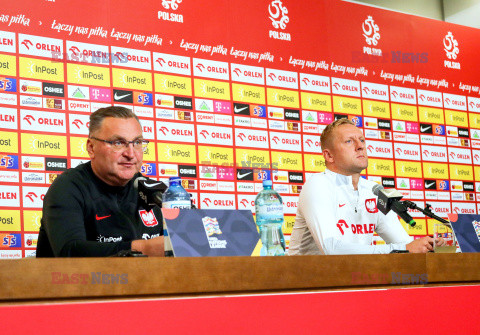 Konferencja prasowa reprezentacji przed meczem Polska - Holandia