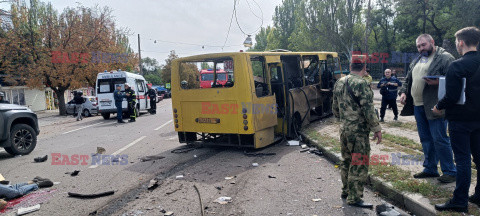 6 osób zginęło w rosyjskim ataku rakietowym w Doniecku