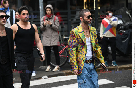 Street fashion na Tygodniu Mody w Mediolanie - lato 2023