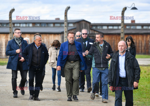 Arnold Schwarzenegger w Oświęcimiu