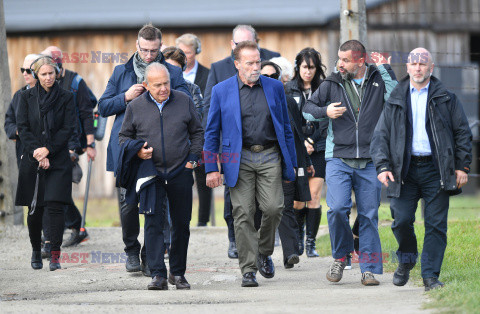 Arnold Schwarzenegger w Oświęcimiu