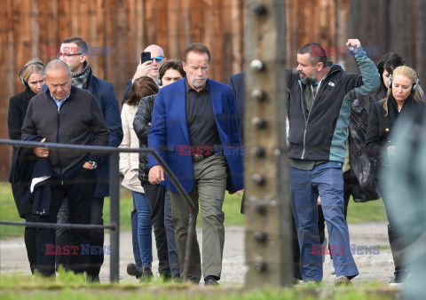 Arnold Schwarzenegger w Oświęcimiu