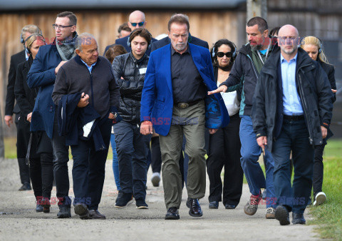 Arnold Schwarzenegger w Oświęcimiu
