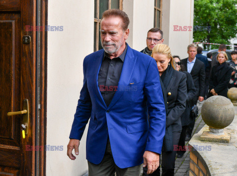 Arnold Schwarzenegger w Oświęcimiu