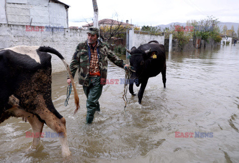 Powódź w Albanii