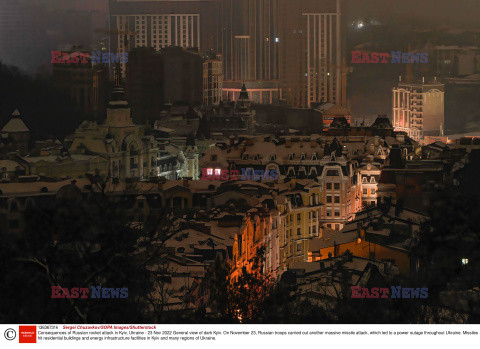 Blackout w Kijowie