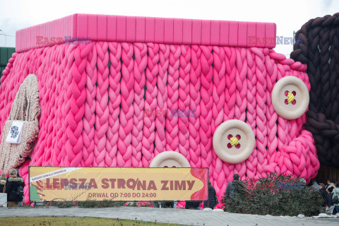 McDonald w Ustroniu ubrany na zimę