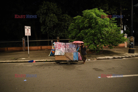 Bezdomni w Manili - AFP
