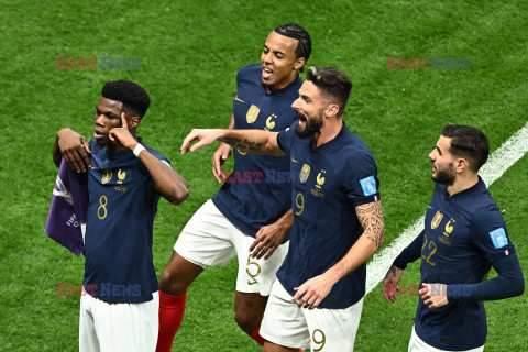 MŚ 2022 1/4 finału Anglia  - Francja
