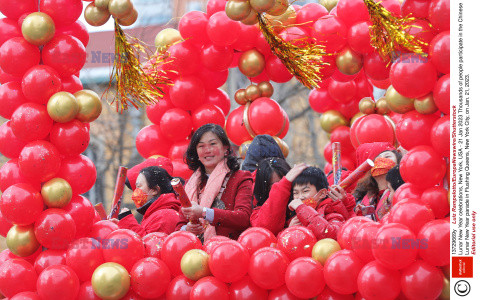 Chiński Nowy Rok na  świecie